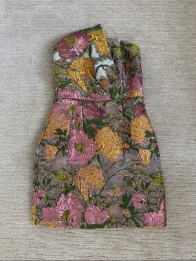 Elliatt “Patricia” Floral Jacquard Minidress